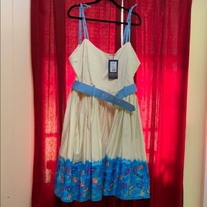 Collectif vintage seashell swing dress 4x